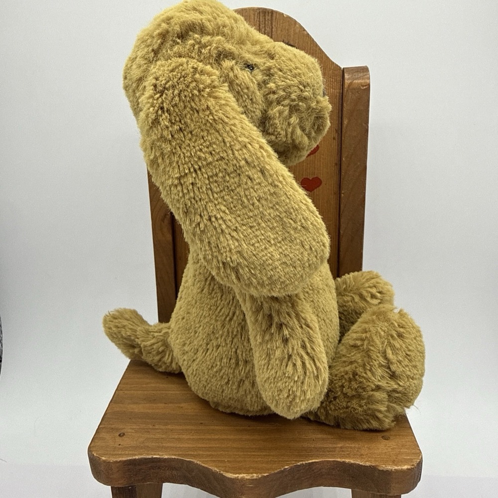 Jellycat London Bashful Toffee Puppy Dog 12" Plush Stuffed Medium - Picture 3 of 8